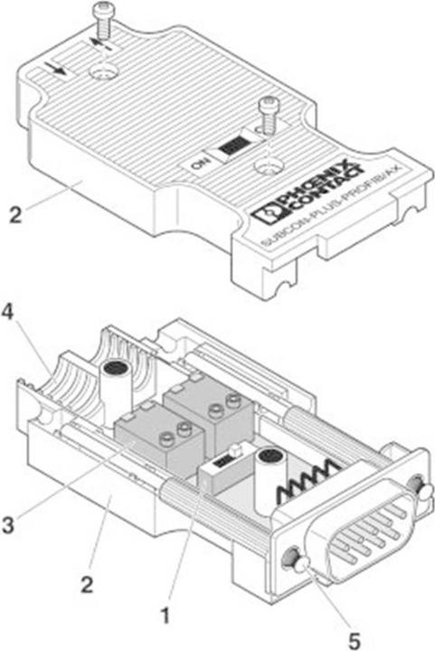Produktbild Phoenix Contact SUBCONPLUS D-Sub Profibus AX