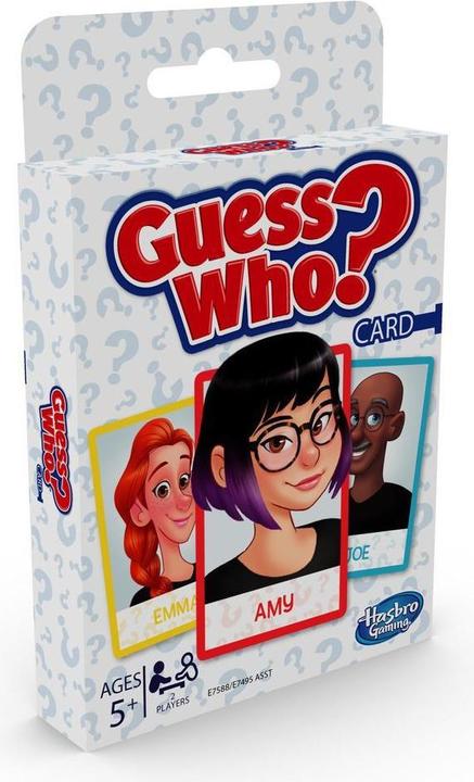 Image du produit Hasbro Gaming Qui est-ce? Jeu de cartes (Norvégien, Danois)
