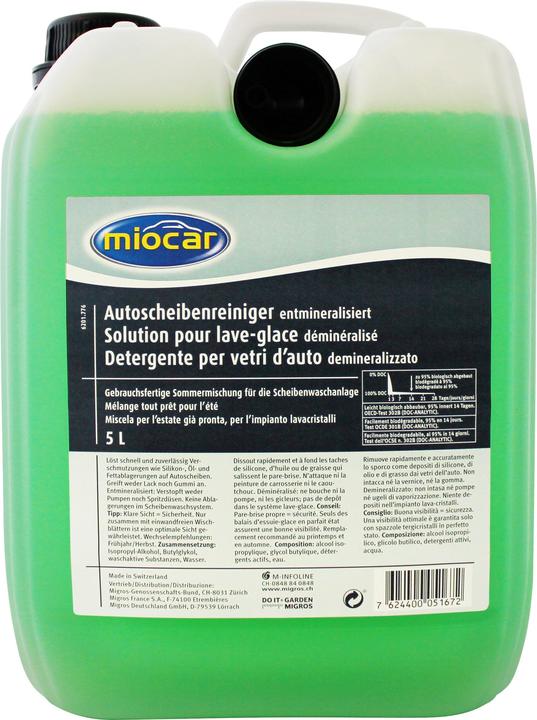 Produktbild Miocar Autoscheibenreiniger (5 l)