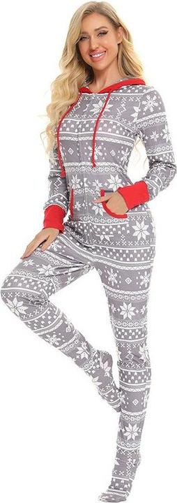 Produktbild Esmée Damen Weihnachts Pyjama Overall Gr. M (M)