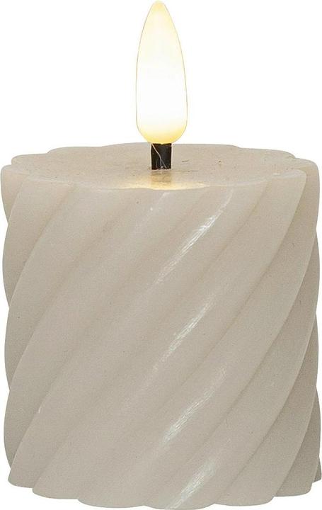Actual product image Star Trading LED Pillar Candle 2 Pack Flame Swirl (2 x)
