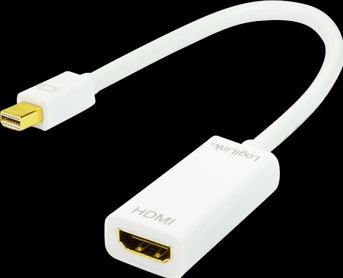 Actual product image LogiLink Mini DP zu (HDMI, 10 cm)