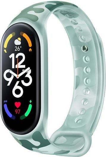 Actual product image MU Style Camouflage Series Silicone Replacement Wristband (Silicone)