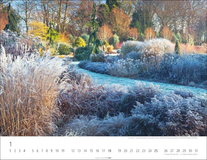 Image du produit Gräser Kalender 2026 (44 x 34 cm, Couverture rigide, Allemand)