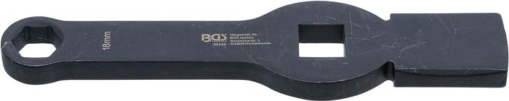 Produktbild BGS Schlag-Ringschlüssel Sechskant mit 2 Schlagflächen SW 18 mm (18 mm)