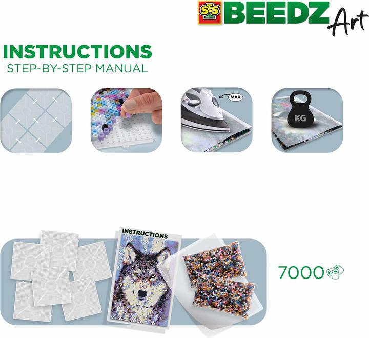 Produktbild Ses Beedz Art - Löwenbabys