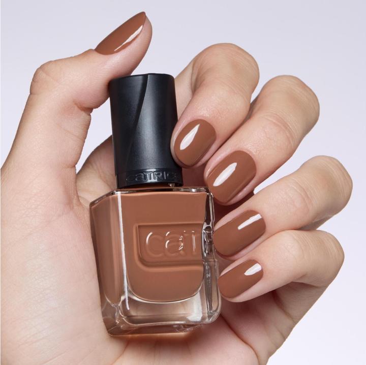 Produktbild Catrice Gel Affair Nail Lacquer No. 009 Brown Long-Lasting (009 Nut Your Business, Gel-Effekt Nagellack)