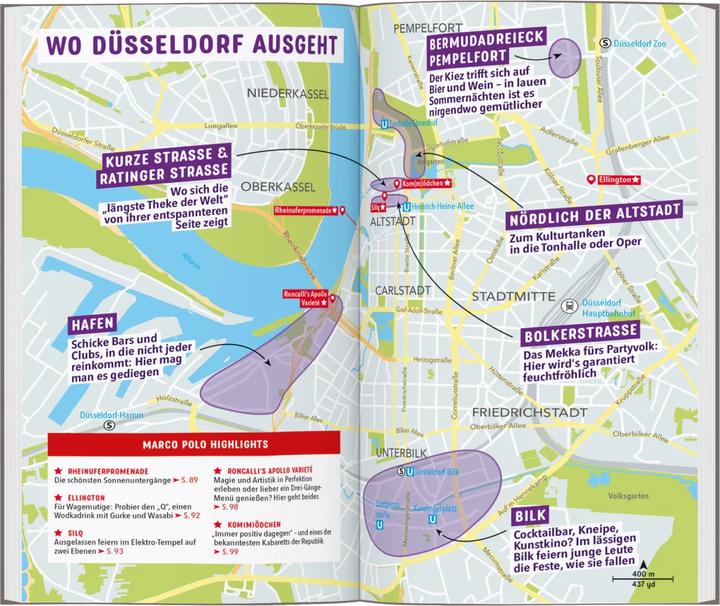 Produktbild Reiseführer Düsseldorf (Deutsch, Franziska Klasen, Doris Mendlewitsch, 2023)