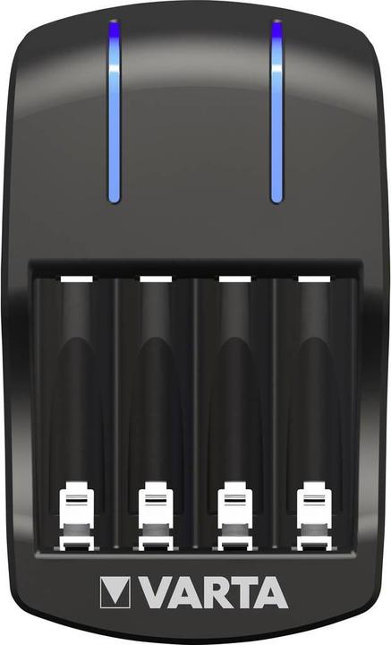 Immagine prodotto Varta caricabatterie a spina (4 pz., AA, 2100 mAh, Batteria + Caricabatterie)