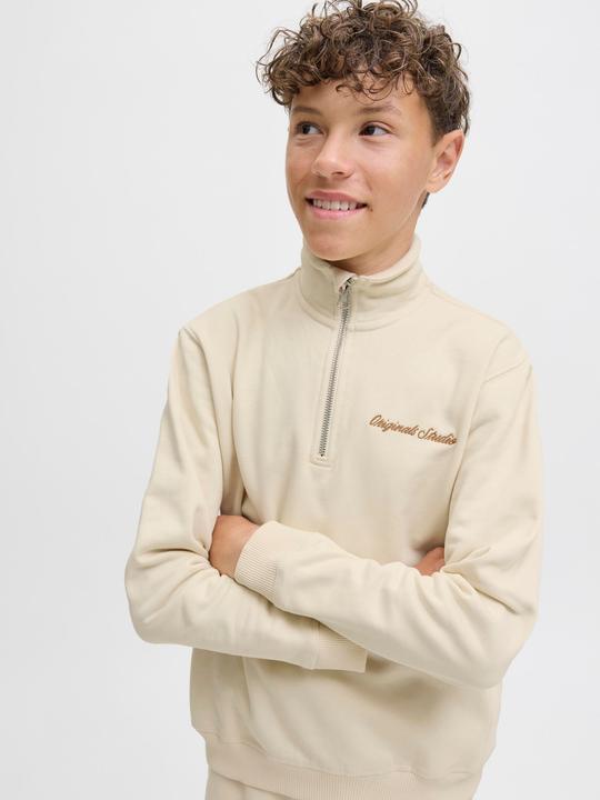 Actual product image Jack & Jones Jornorrebro Emb Sweat High Neck Jnr (128)
