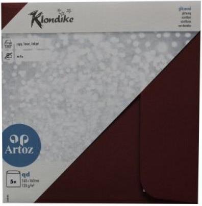 Immagine prodotto Artoz Clone. Buste qd160 rubi (Quadrato, 5 x)