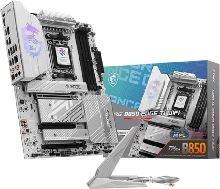 Immagine prodotto MSI MPG B850 EDGE TI WIFI (AM5, AMD B850, ATX)