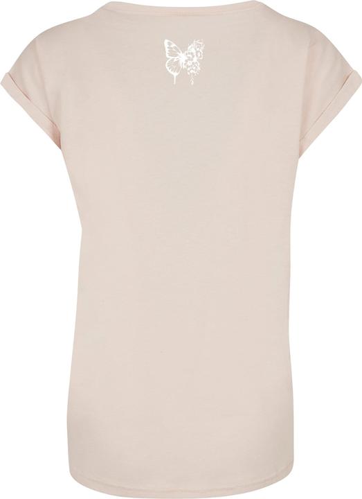 Produktbild Merchcode Ladies Flowers Bloom Extended Shoulder Tee - 113661 (L)