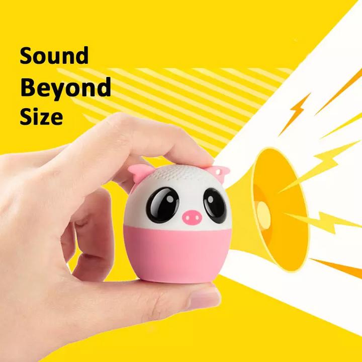 Image du produit PhoneLook Mini enceinte speaker portable légère avec Bluetooth sans fil en forme d’animal Panda (2 h)