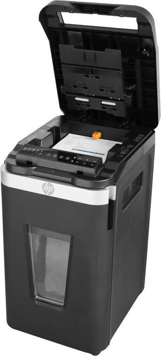 Immagine prodotto HP Pro Shredder Auto 400CC distruggidocumenti con taglio a particelle P-4, 4 x 12 mm, fino a 400 (Taglio delle particelle)