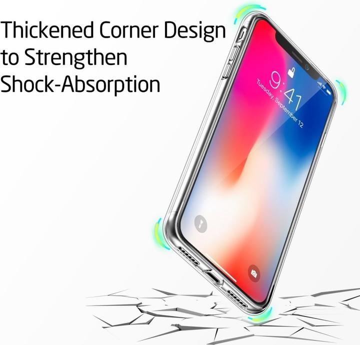 Immagine prodotto Screenguard Custodia Apple iPhone X flessibile in TPU trasparente (Apple iPhone X)