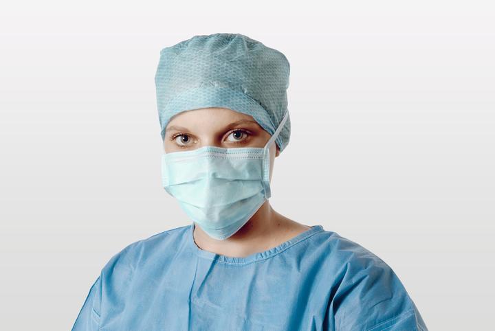 Actual product image Foliodress Mask perfect grün (Protection class I, 50 x)