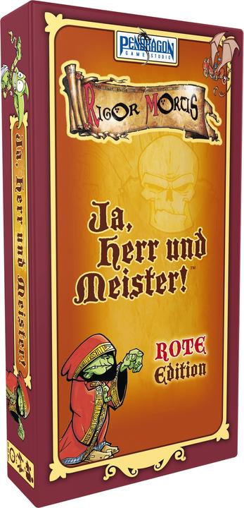 Produktbild PG001 - Ja, Herr und Meister! (Rote Edition) - Kartenspiel, 4-16 Spieler, 8 Jahren (DE-Ausgabe) (Deutsch)