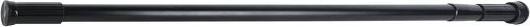 Actual product image MSV Shower rail aluminium glossy black 140 - 260 cm