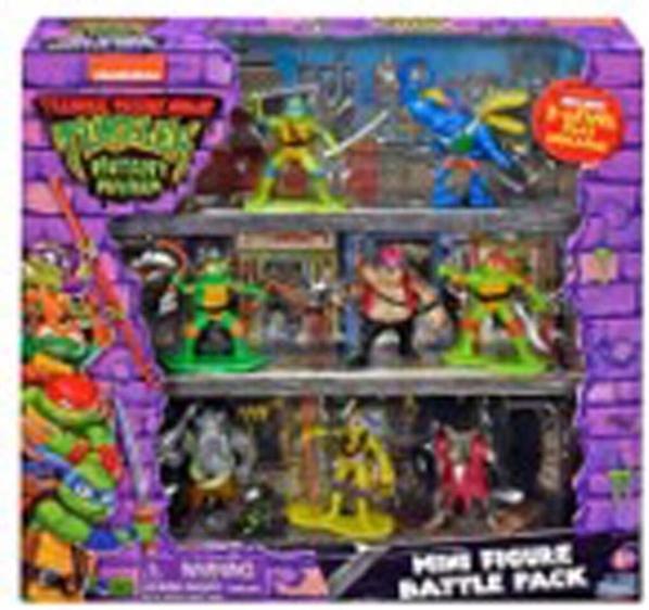 Produktbild Rubies Mutant Mayhem Mini Figure Battle Pack