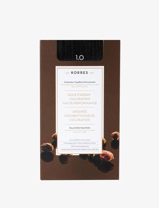 Produktbild Korres Argan Oil Hair Color (10 Black)