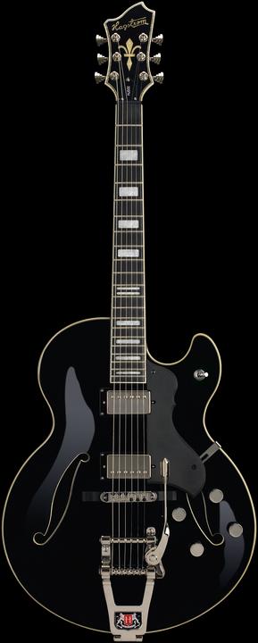 Hagstrom E-Gitarre, Tremar HJ500, Black (E-Gitarre)