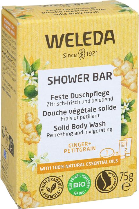 Actual product image Weleda Solid Dus Ging+peti, 75 g