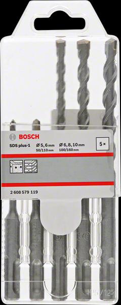 Actual product image DIY WIERTŁO SDS PLUS-1 CPL. 5/6/6/8/10 (5, 6, 10, 8 mm)