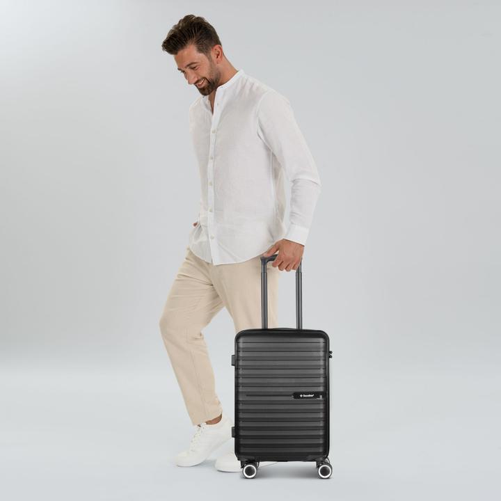 Actual product image Saxoline Fiesta 4 wheels cabin trolley S 55 cm (41 l, Hand luggage (up to 50 litres))