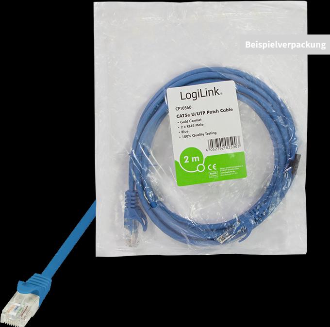 Produktbild LogiLink Netzwerkkabel (U/UTP, CAT5e, 3 m)