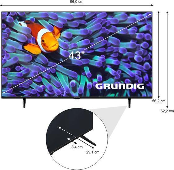Produktbild Grundig 43 VCE 223 (43", LCD, UHD, 2023)