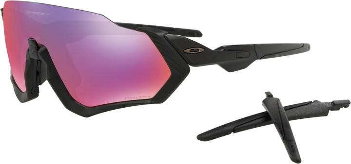 Produktbild Oakley Flight Jacket Sunglasses (Matte Black, Prizm Road)
