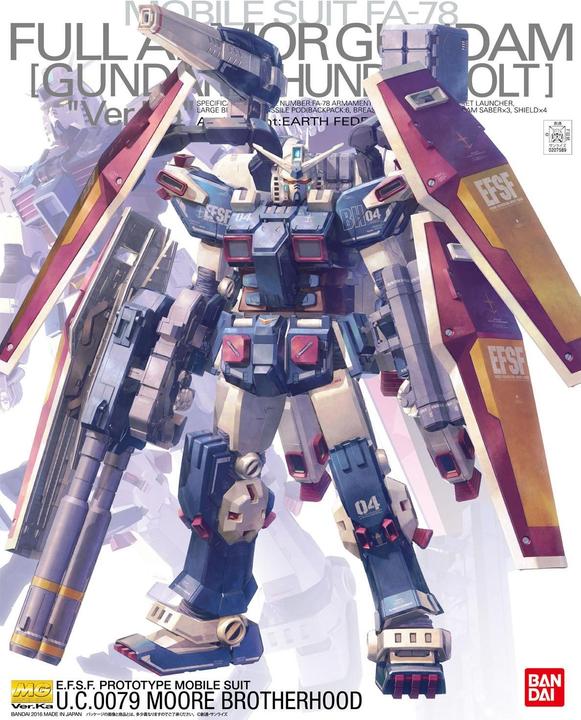 Image du produit Bandai MG 1/100 FULL ARMOR GUNDAM Ver. Ka