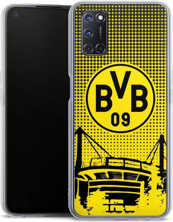 Produktbild DeinDesign Silikon Hülle für Oppo A72 Handyhülle Case Smartphone Schutzhülle BVB Borussia Dortmund Stadion (Oppo A72)