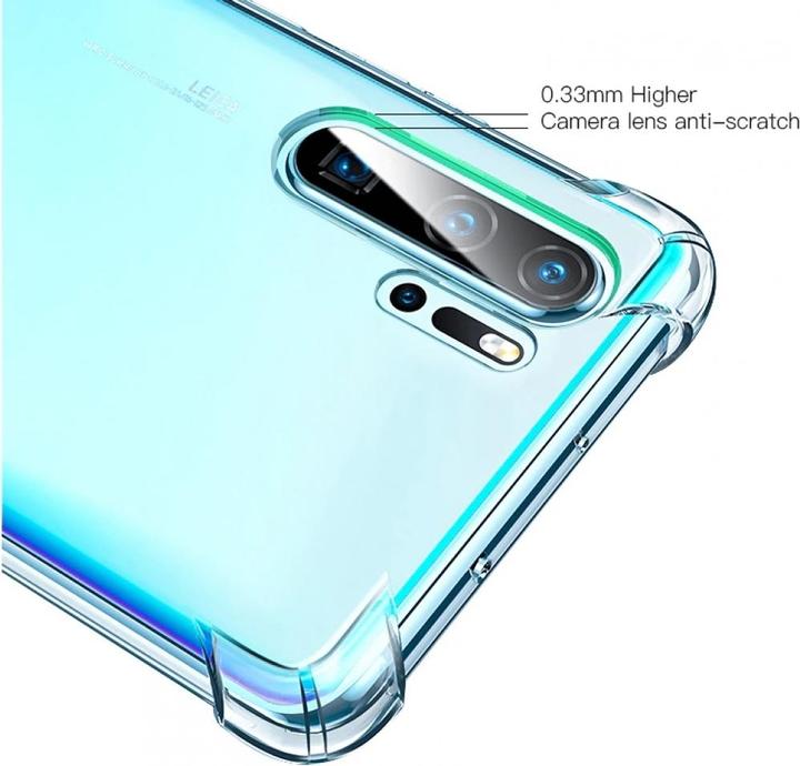 Productafbeelding Screenguard Huawei P30 Pro Cover Kristal Zachte Airbag Bumper (Huawei P30 Pro)