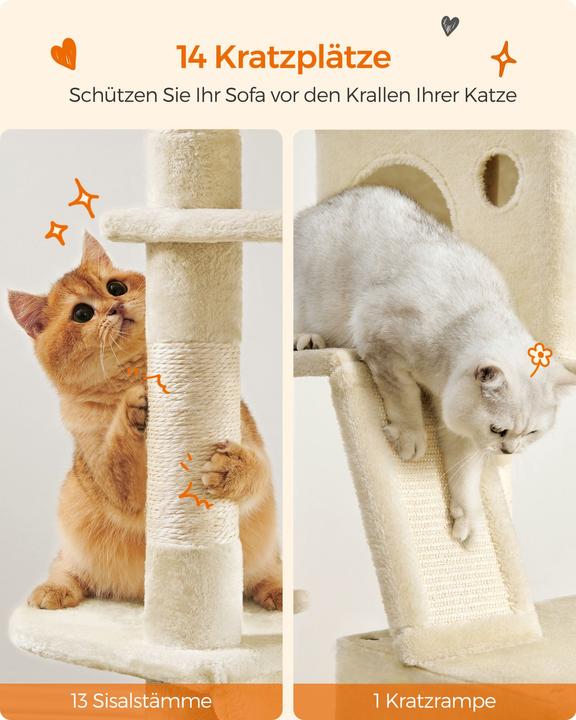Image du produit Feandrea Cat Spa (206 cm, Beige)