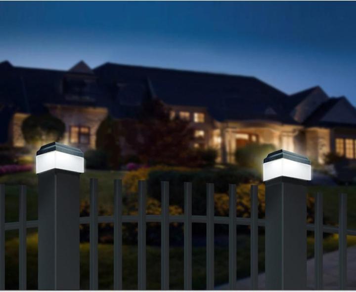 Actual product image Greenblue Solar LED lamp for pole, 60x40mm, envelope roof, GB125