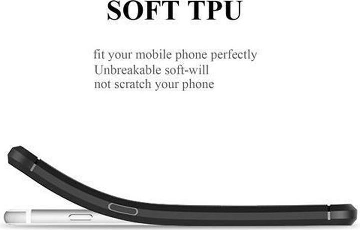 Actual product image Cadorabo TPU Ultra Slim carbon stainless steel combo cover (Apple iPhone 6)