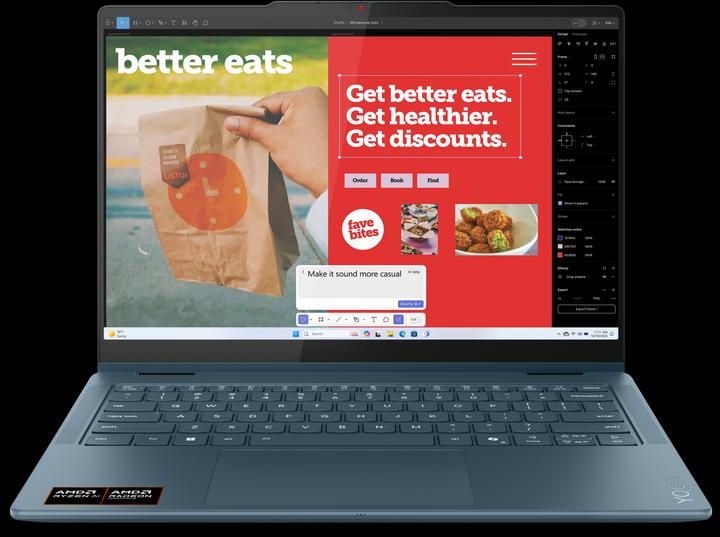 Lenovo Yoga 7 2-in-1 (14", AMD Ryzen AI 7 350, 32 GB, 512 GB, CH)
