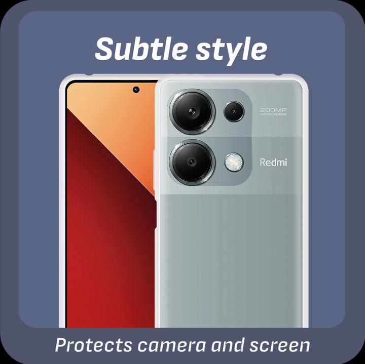 Actual product image Cazy Soft TPU protective cover (Xiaomi Redmi Note 13 Pro 4G)