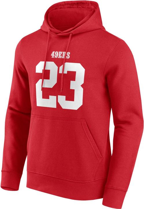 Actual product image Fanatics NFL San Francisco 49ers Hoody #23 Christian McCaffrey - XL (XL)