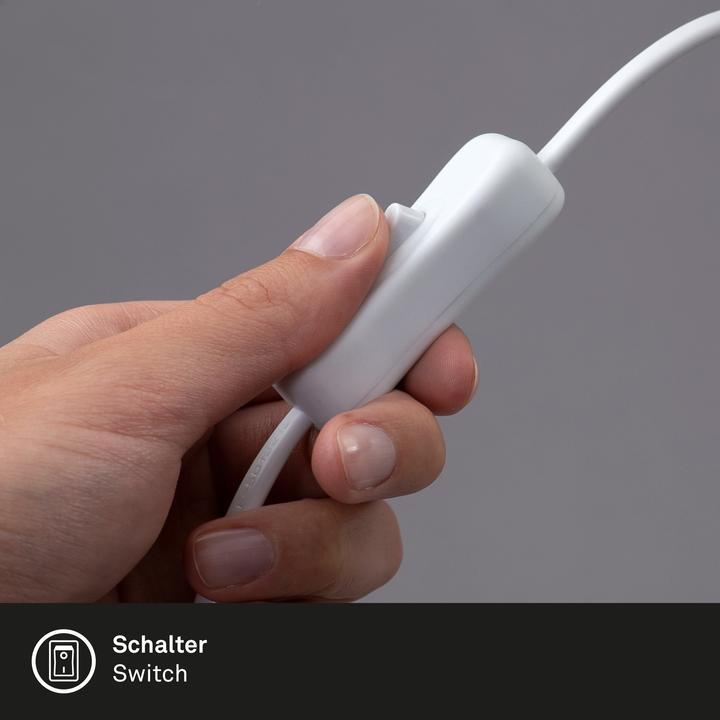 Image du produit Briloner Lampe de table, blanc, 1xE14/max. 6W LED (0 lm)
