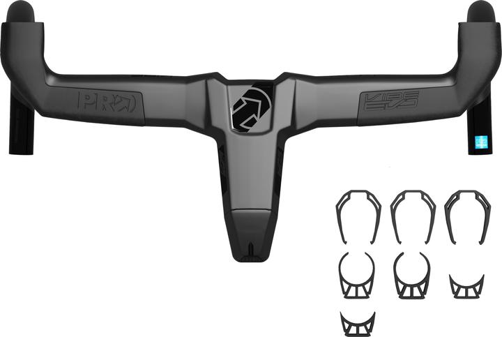 Productafbeelding PRO Stuur Road Vibe EVO 40 cm 105 mm carbon zwart incl. spacer (31.80 mm)