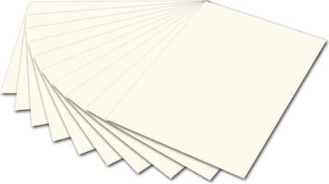 Produktbild Folia Fotokarton 300g/m2 perlweiss 50x70 cm, 1 Bogen mit EAN-Code (1 x)