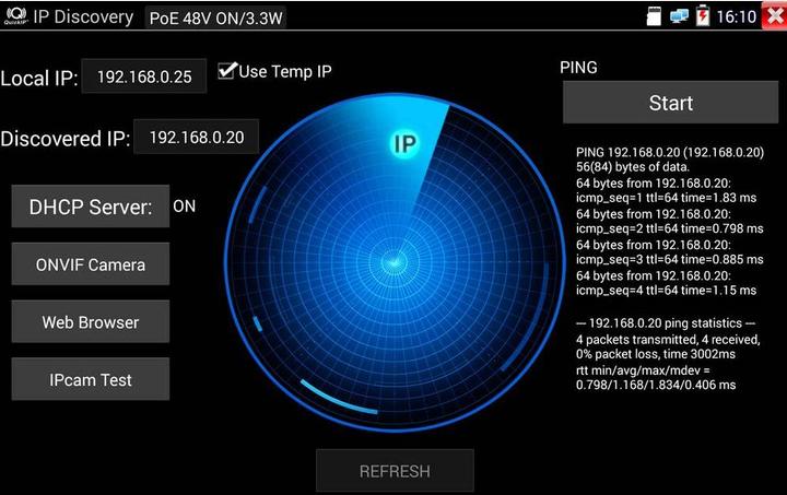 Image du produit Ideal Détecteur de câbles Networks SecuriTEST IP 10