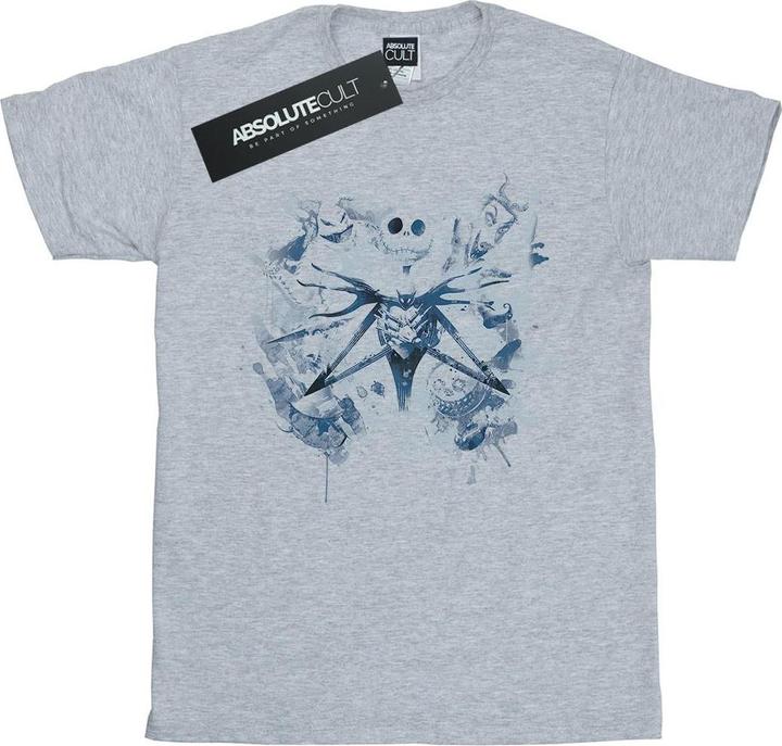 Disney Nightmare Before Christmas Paint Spray Carers TShirt (XL)