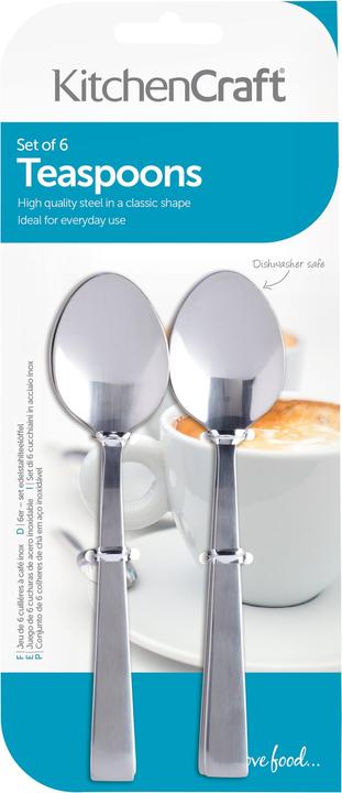 Image du produit Kitchen Craft cuillère à café (6 pièce(s), Set de couverts)