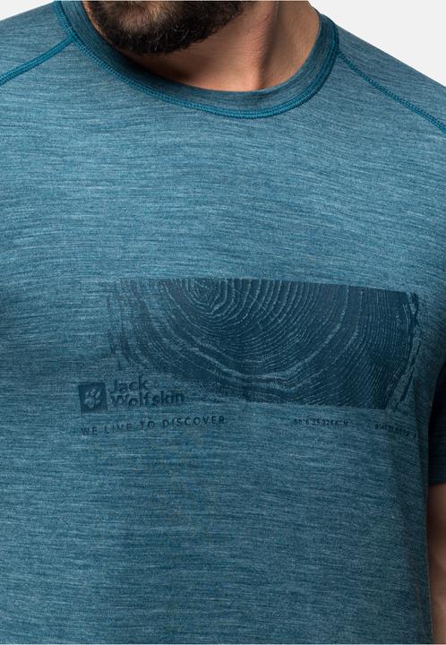 Actual product image Jack Wolfskin Kammweg Graphic S/S M (XL)