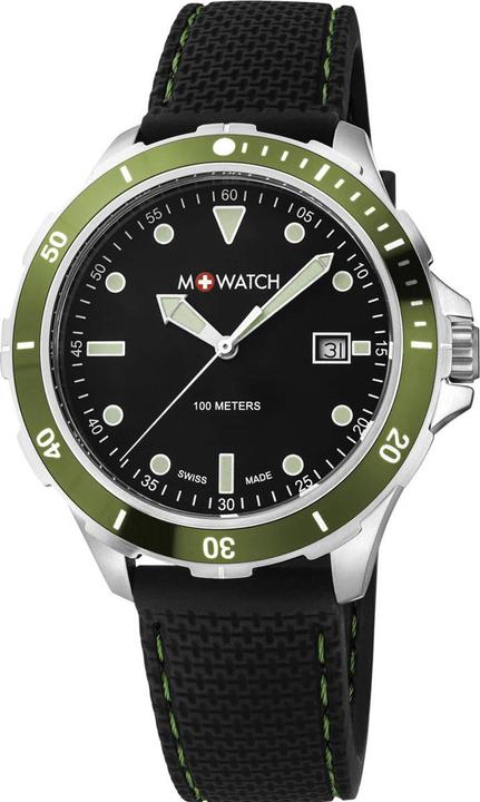Produktbild M Watch Mondaine Aqua Steel (Analoguhr, Swiss Made, 42 mm)