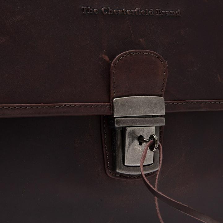 Produktbild The Chesterfield Brand Glenwood Aktentaschen Messenger Leder 42 cm Laptopfach (17.72")